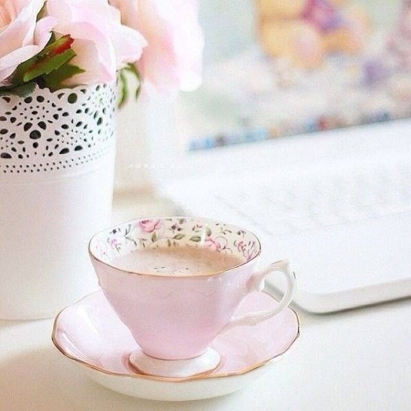 Нежное в чашке