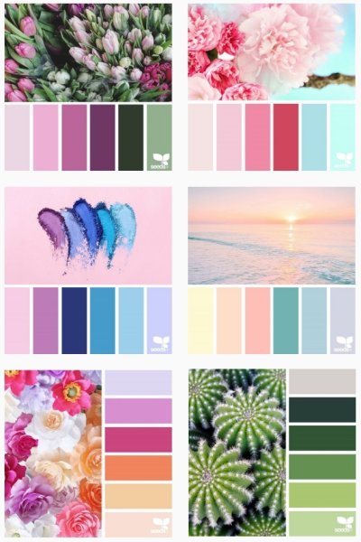 Красивые сочетания цветов
