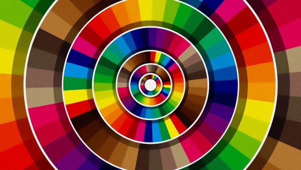 Цветовой круг Гете-Освальда