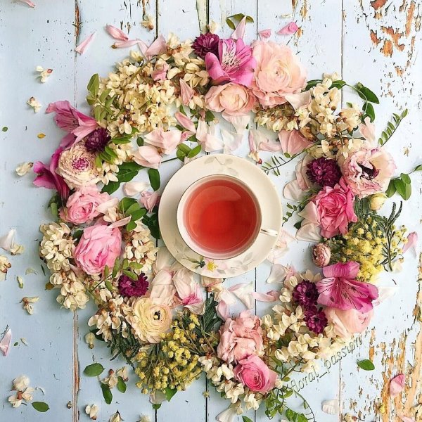 Весеннее чаепитие