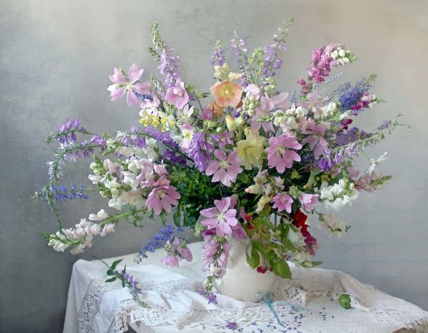 Мак Ромашка Василек