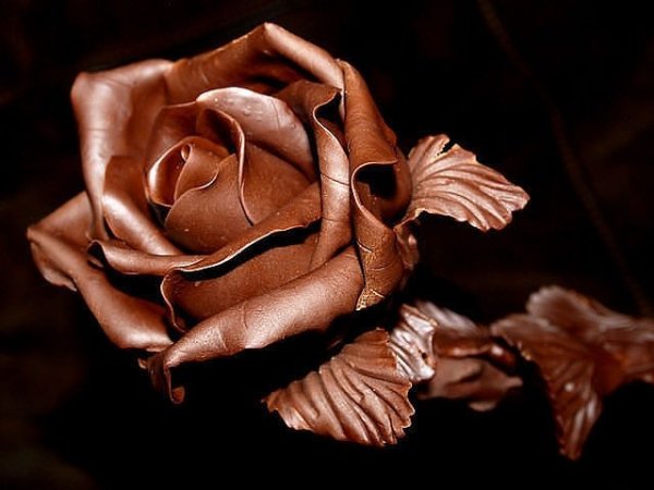 Необычные изделия из шоколада