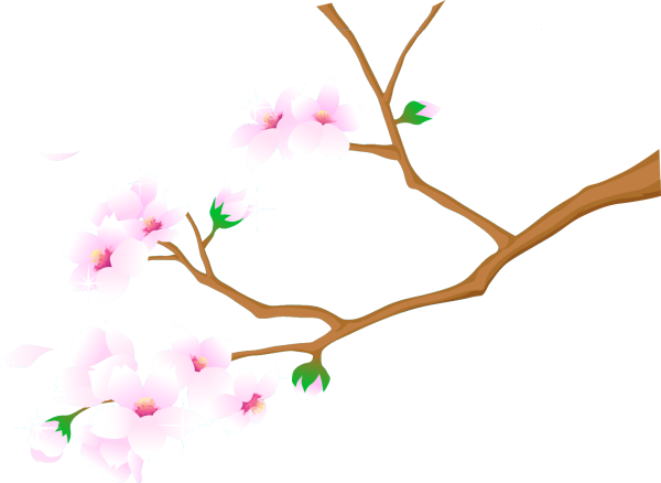 Ветки деревьев мультяшные