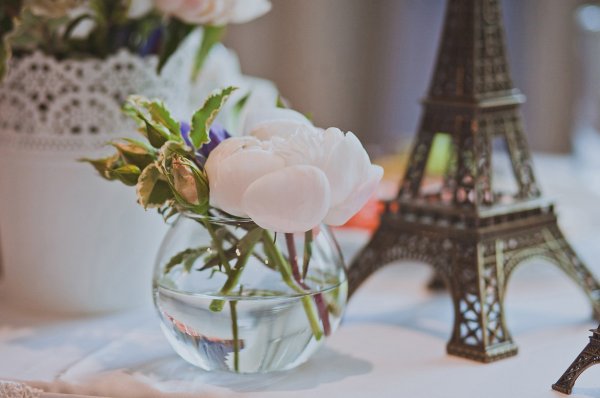 Париж цветы