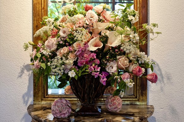 Гортензии в вазе