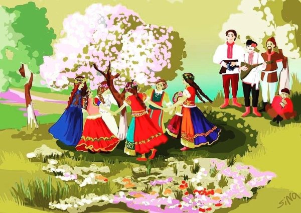 Весенний хоровод