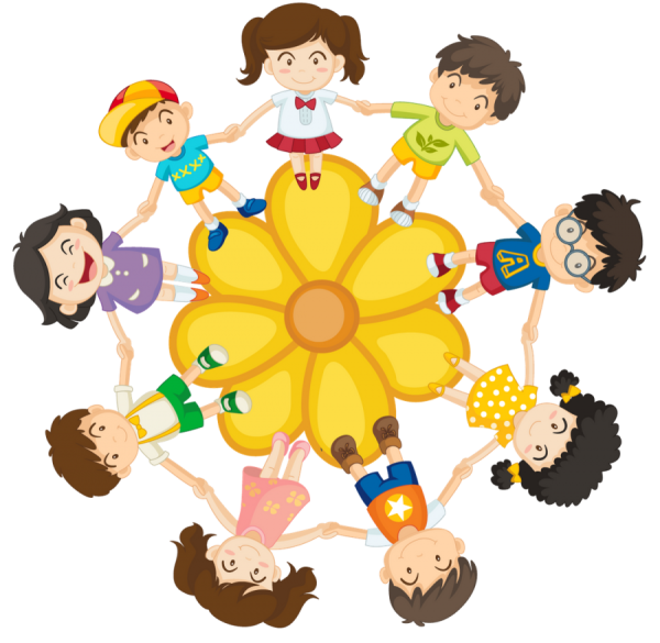 Дети в кругу