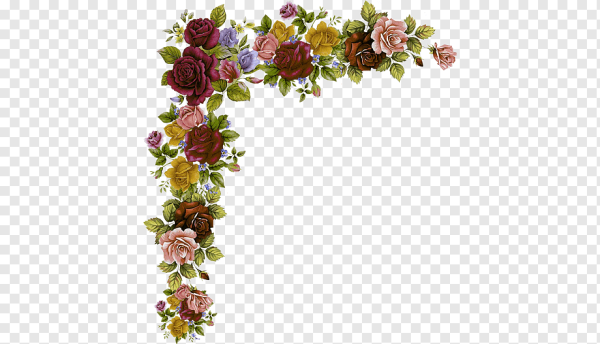 Цветочное обрамление