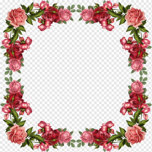 Рамка из цветов