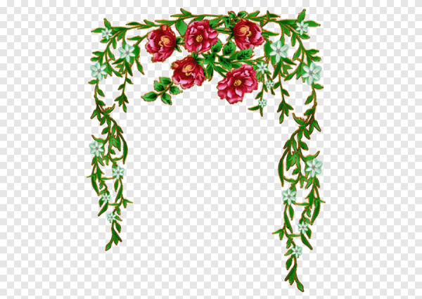 Цветы обрамление