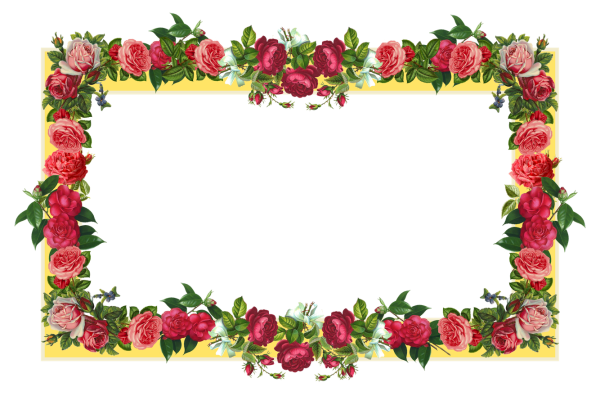 Рамка из цветов