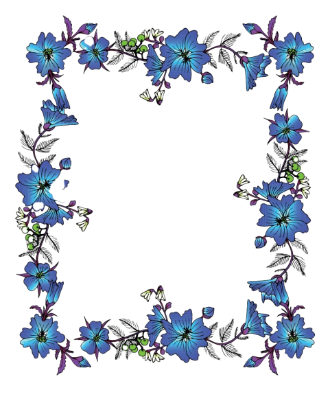 Рамка из цветов