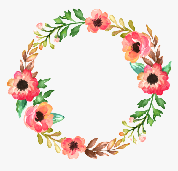 Цветочное обрамление