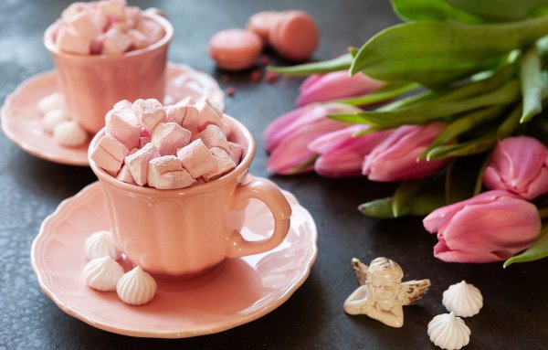 Зефирные тюльпаны