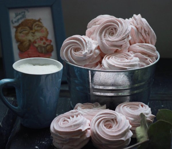 Зефирная пастила цветы