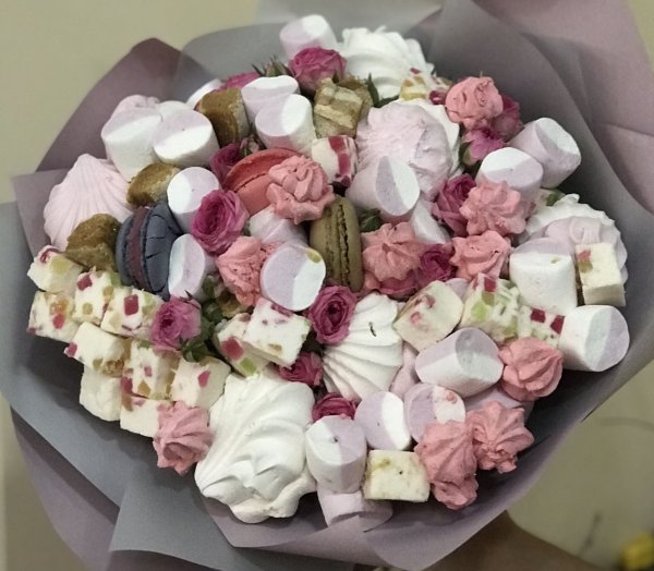 Торт из зефира