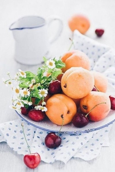 Чай с клубникой