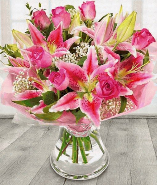 Нежные цветы лилии