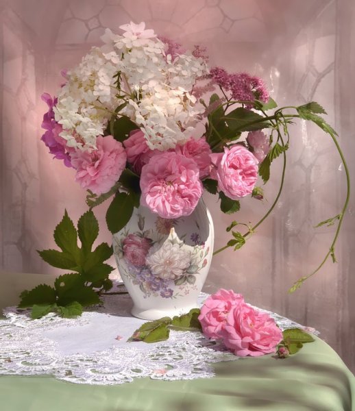 Цветы сирень букет