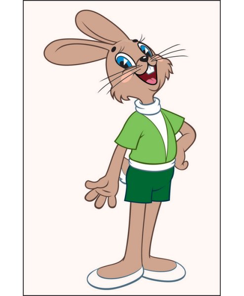 Ну погоди волк с цветами