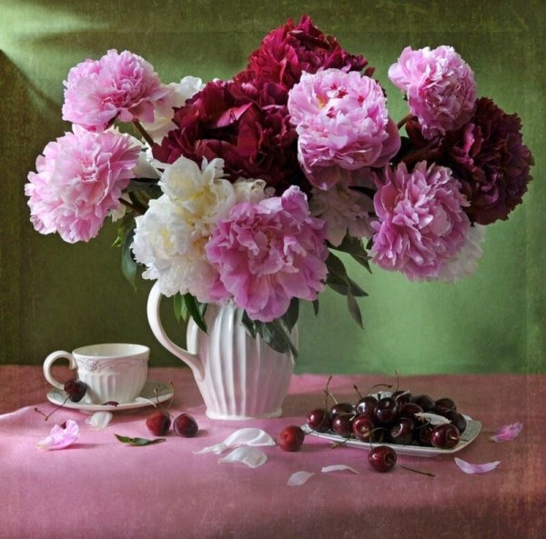 Утро в розовых тонах