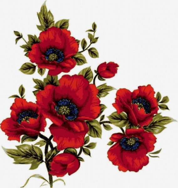 Маки для декупажа