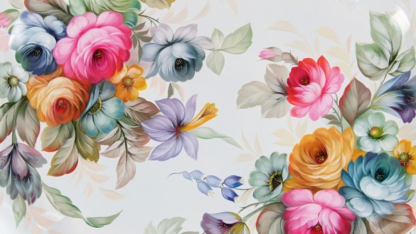 Лариса Гончарова Жостовская роспись