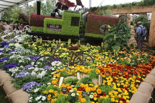 Выставка цветов в Челси Лондон Великобритания