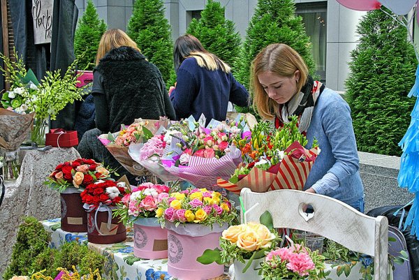 Экспозиция цветов