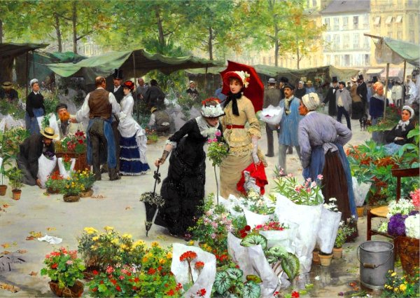 Выставка цветов в Челси Лондон Великобритания