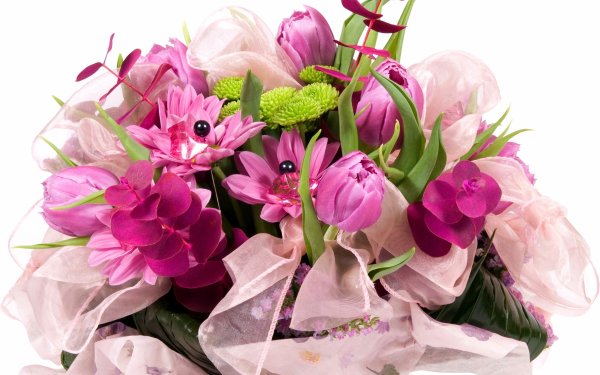 Букет из весенних цветов