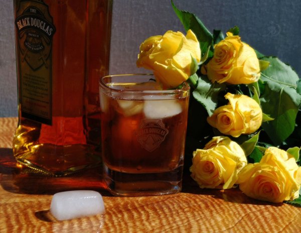 Коньяк и розы