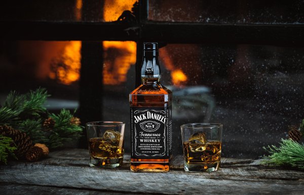 Виски Джек Дэниэлс темный