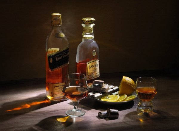 Коньячный натюрморт