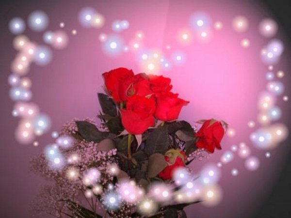 Цветы для любимой гиф