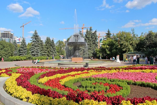 Парк Победы СПБ цветники