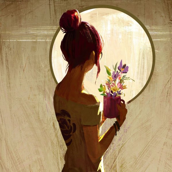 Платье рисунок