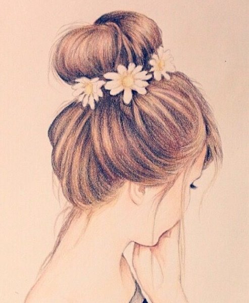 Арты с цветами из тела