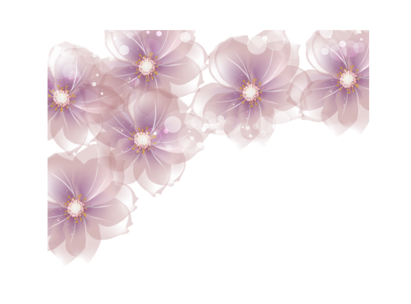 Черно-белый цветок