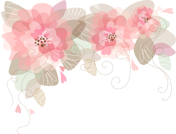 Акварельные лепестки