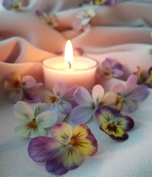 Доброй ночи со свечами