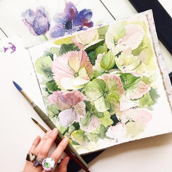 Julia Barminova Watercolor