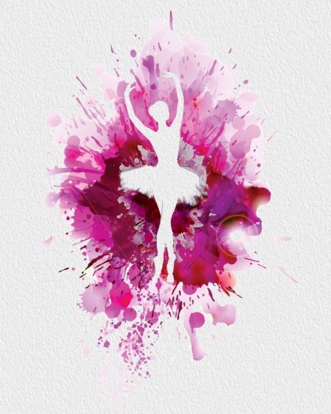 Акварельные пятна