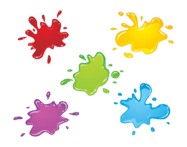 Кляксография капельный метод