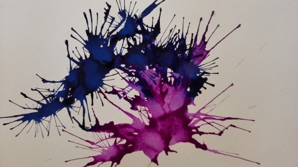 Рисование пятном