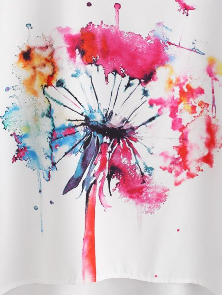 Краски на белом фоне