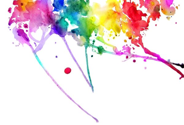 Клякса с глазами