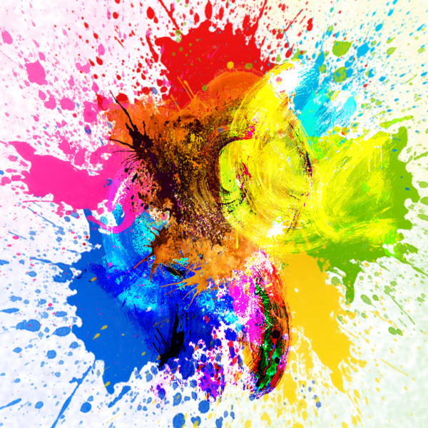 Акварельные Кляксы