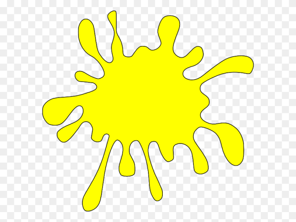 Кляксы разных цветов