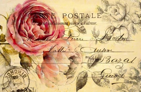 Винтажные распечатки для декупажа